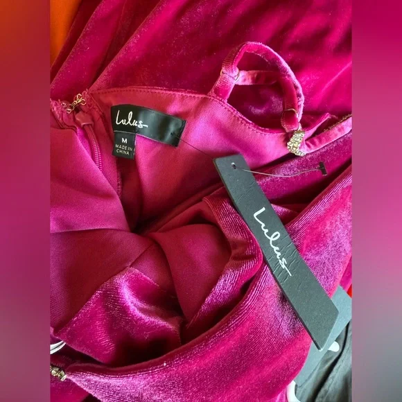 Lulu's Pink Satin Maxi Dress - Picture 6 of 13